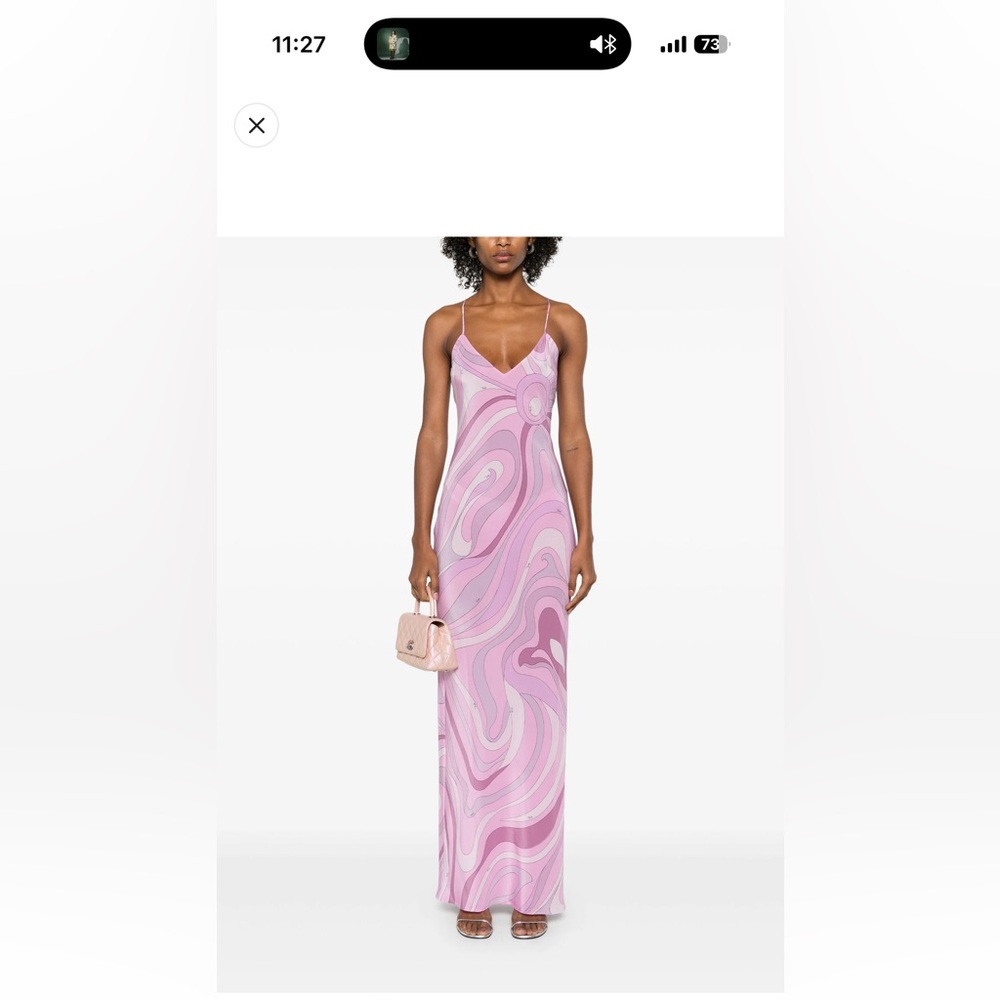 PUCCI Iride-print maxi dress